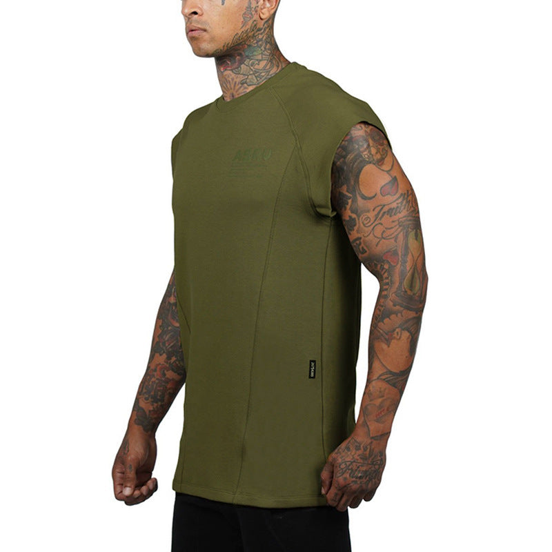 Printed training quick-drying gym suit short sleeves