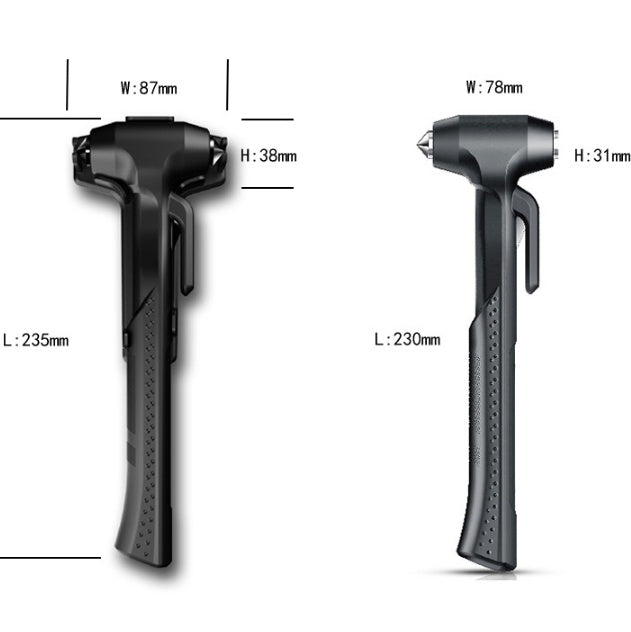 B-READY Window breaker safety hammer B-PREPARED 2026
