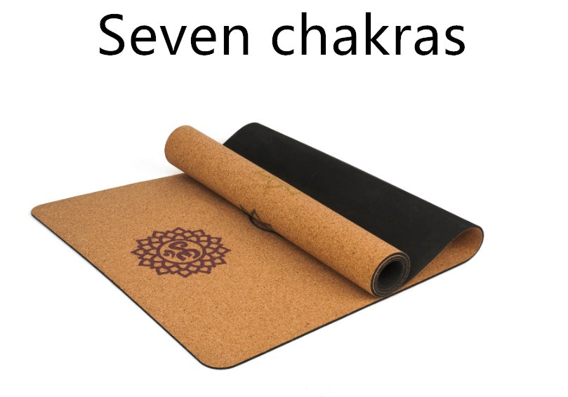 B-READY Cork Yoga Mat Yoga Matte  I LOVE APICHAYA