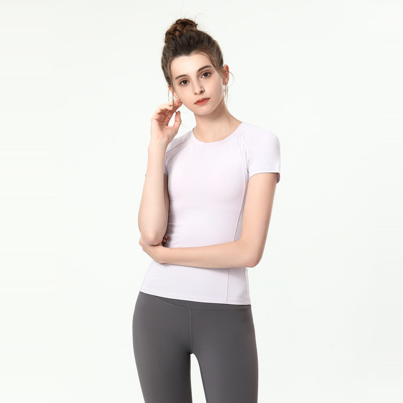 B-READY Women's Fashion Yoga Short Sleeve