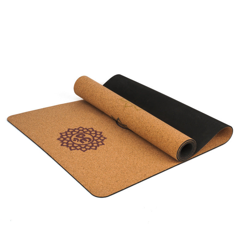 B-READY Cork Yoga Mat Yoga Matte  I LOVE APICHAYA
