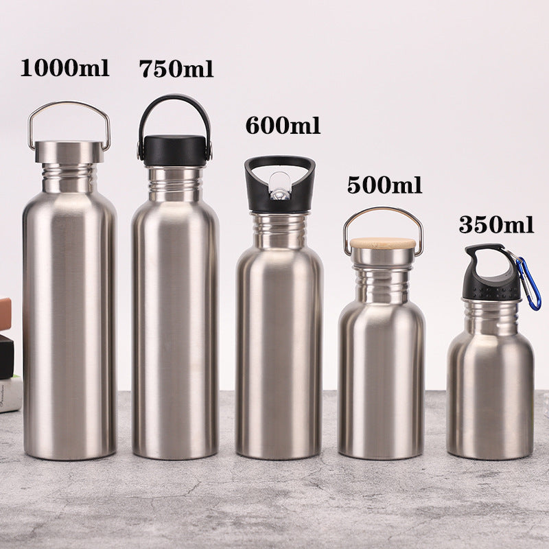 Portable sports cold water bottle