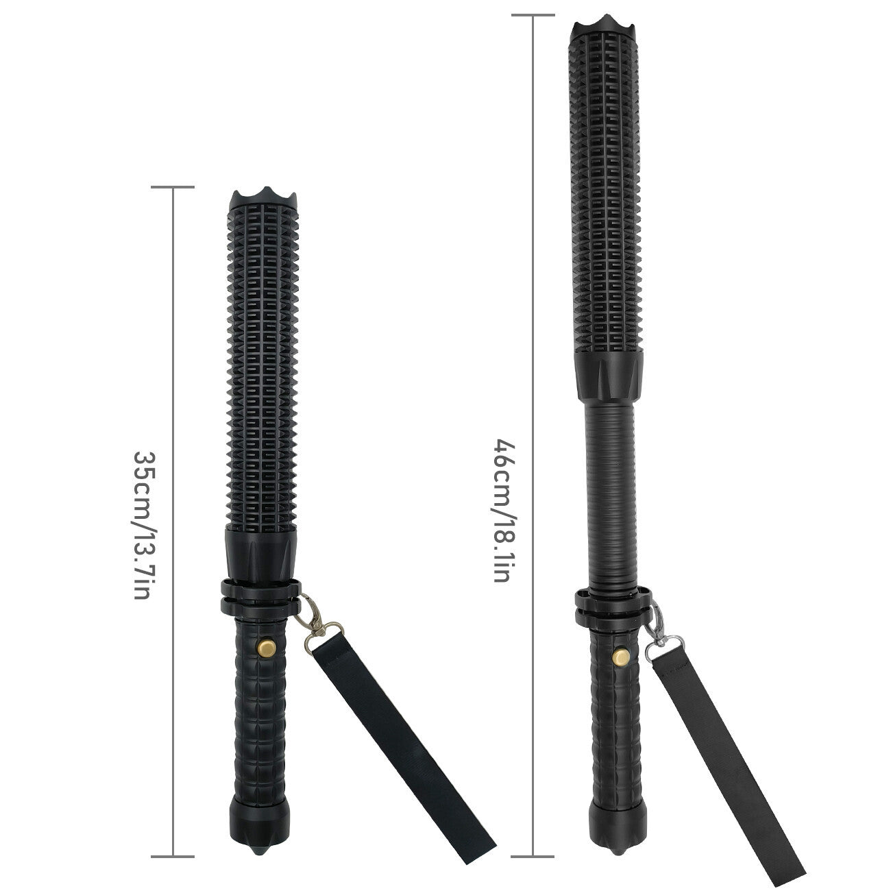 B-READY Self defense Baseball LED Flashlight Zoom Rechargeable Torch Spotlight Emergency Security Work Light 3 Lighting Modes B-PREPARED 2026