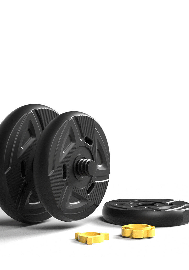 B-READY Dumbbell Fitness Home Environmental Protection Barbell With Adjustable Weight Package