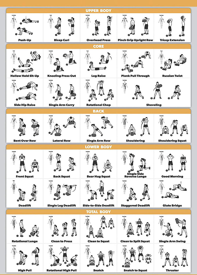 B-READY Portable Weight Bearing Fitness Adjustable Water Bag Home Trainer Home Gym