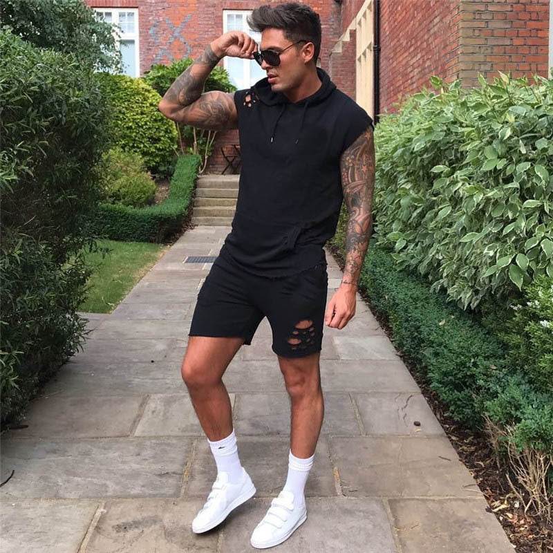 B-READY V26 Men's Tights Sportswear Running Sports Gym Body building Suit Training Suit Set