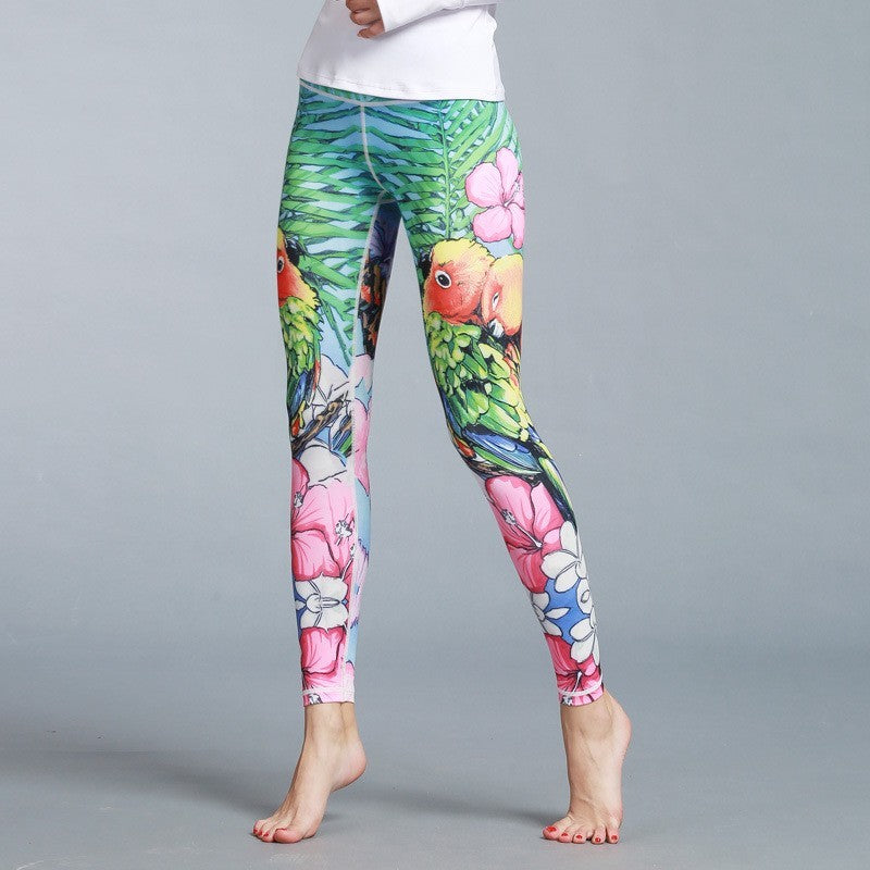 B-READY Women's Outdoor Sport Yoga Printed Leggings (costumers favorite 2025)