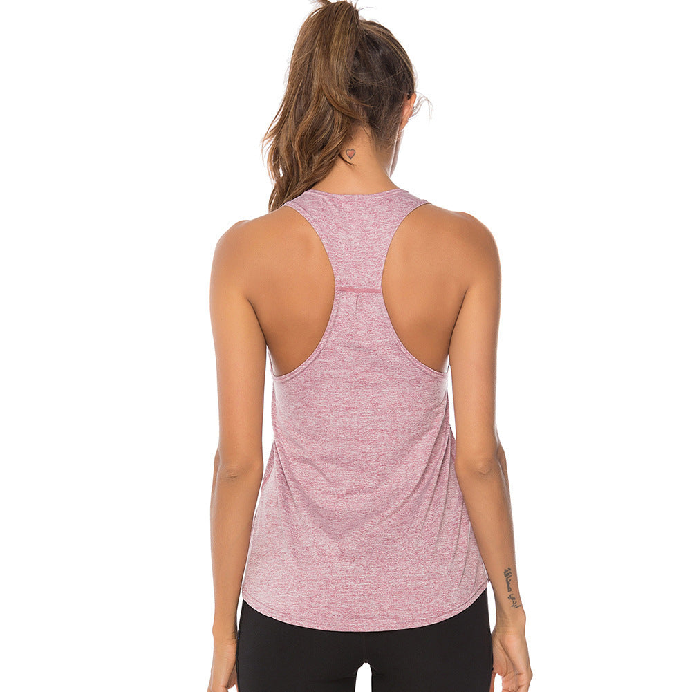 B-READY 
Summer Hot Women Sport Gym Back Race Vest