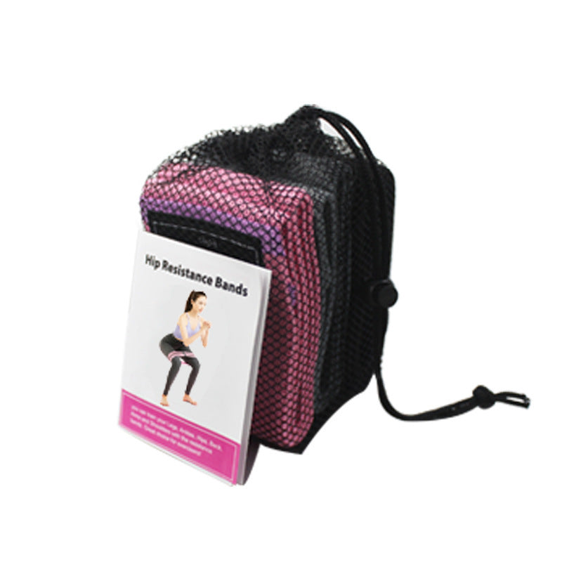 B-READY Cross border Yoga pull with hip ring deep squat hip ring elastic band hip ring resistance band thruster set