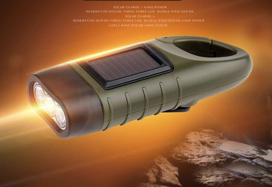 B-READY Solar hand-cranked flashlight B-PREPARED 2026