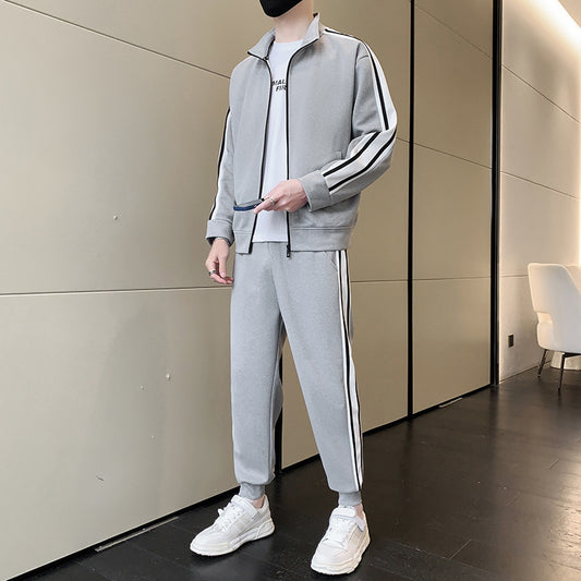 B-READY Gym Fitness Sport unisex Fashion Cardigan Sweater Sportswear Set