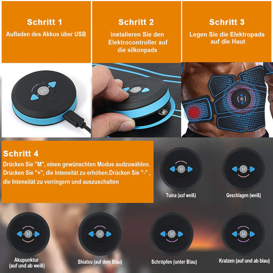 B-READY Gym Abdominal muscle training with EMS fitness equipment