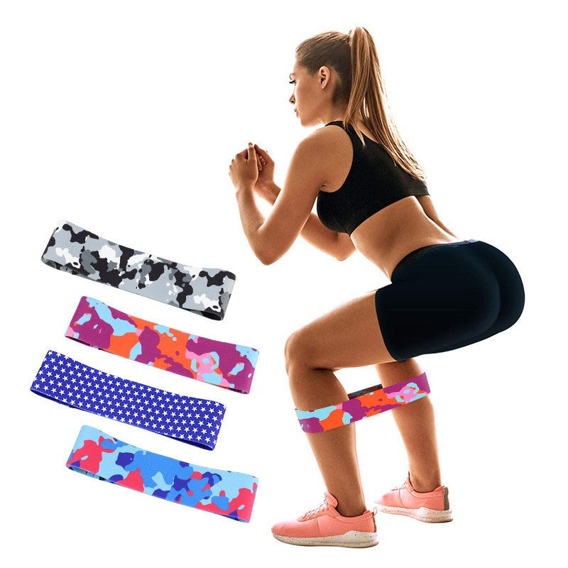 B-READY Anti-slip yoga camouflage color resistance band