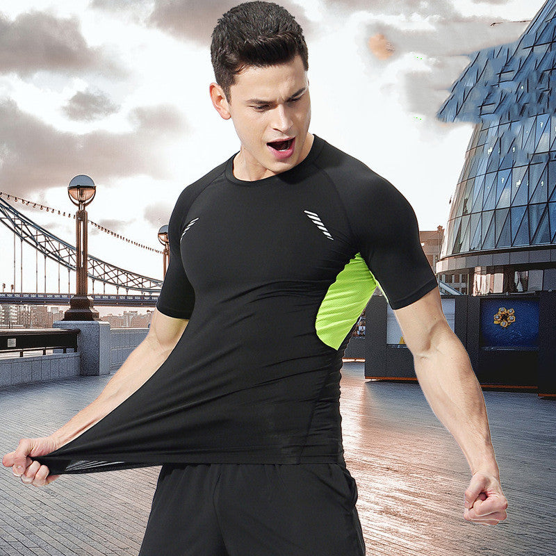 Training fat man sportswear