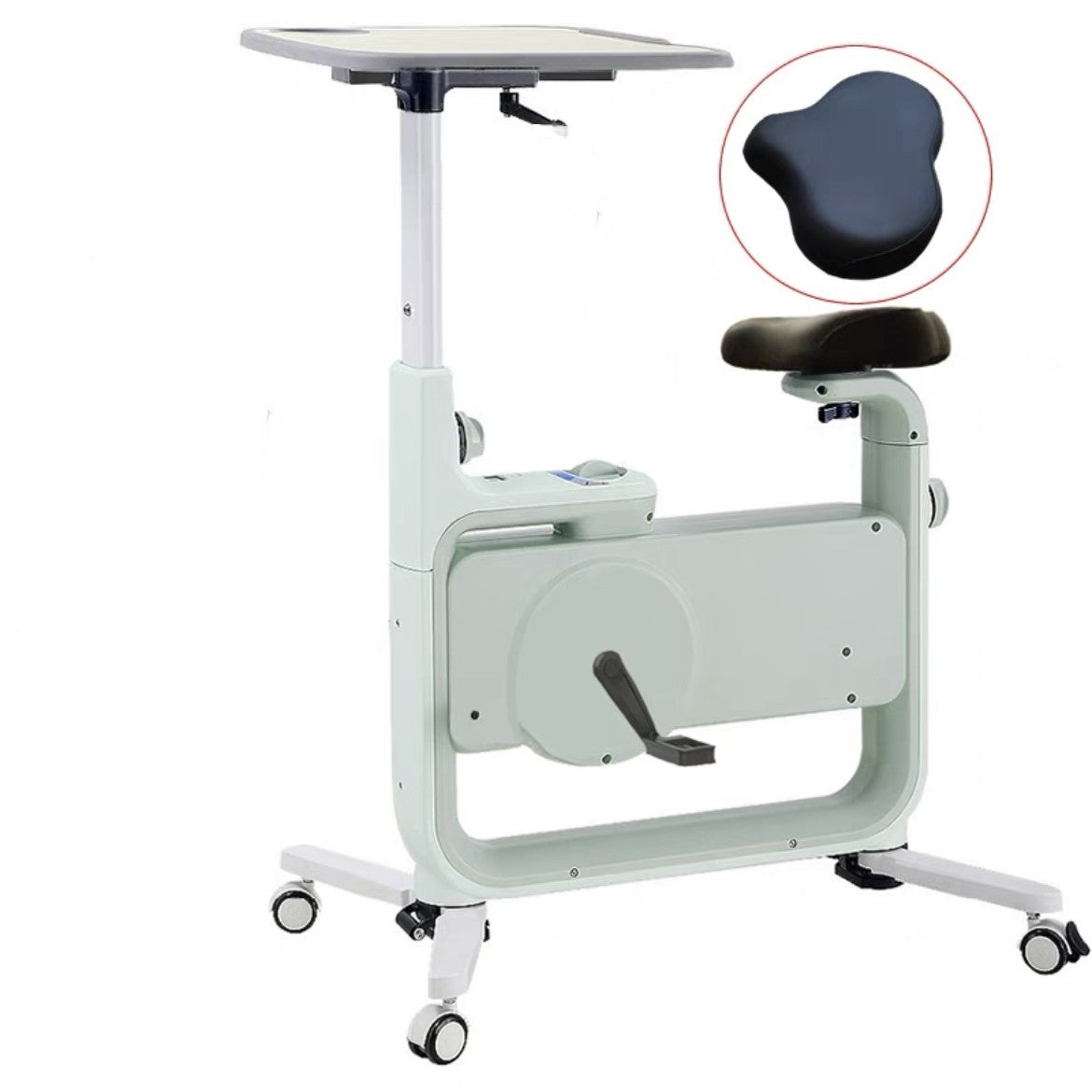 B-READY Desk Home Exercise Bike Small Magnetic Control Silent Aerobic Exercise Home Trainer
