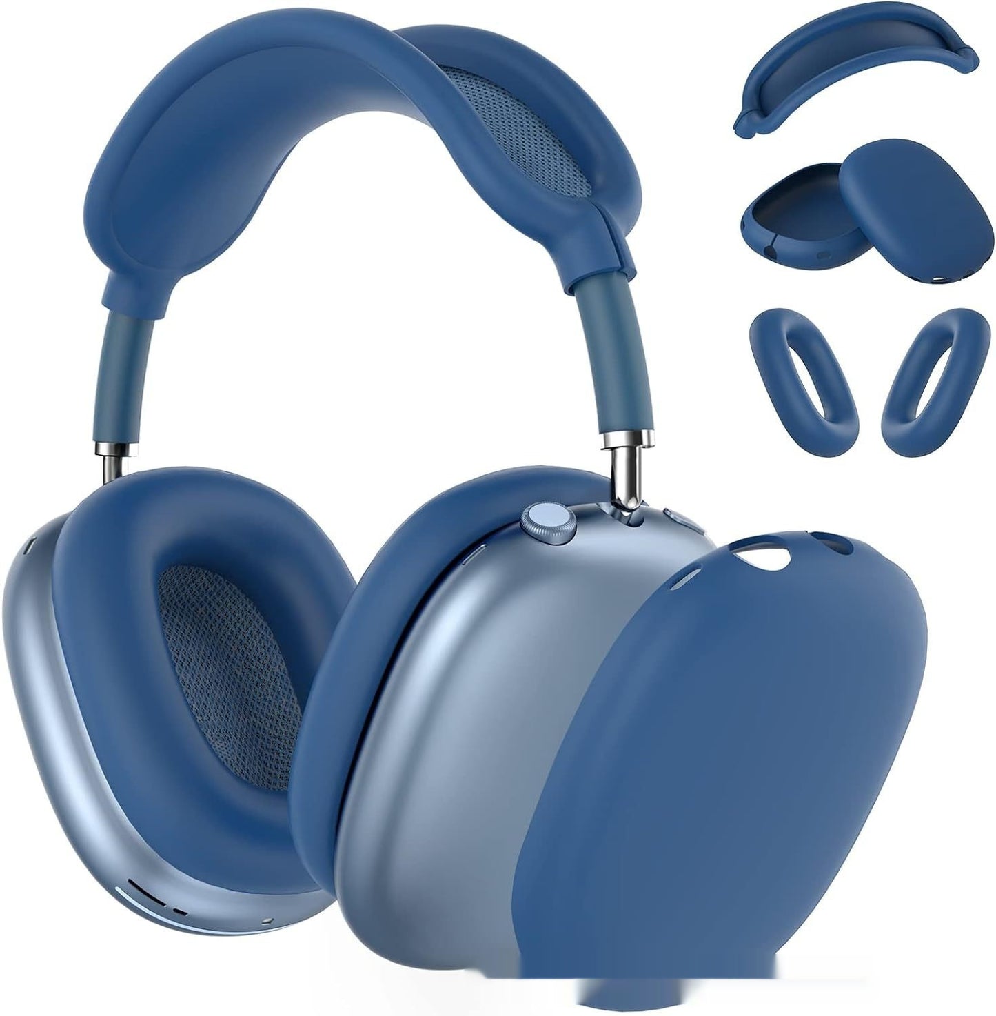 B-READY Gym Sport Running Fitness Headphone Head-mounted Bluetooth With Mic Noise-canceling Bass Boost new Model 26 Earphone Case Silicone Earphone Case Bluetooth Headphone Case Head-mounted Protective Case