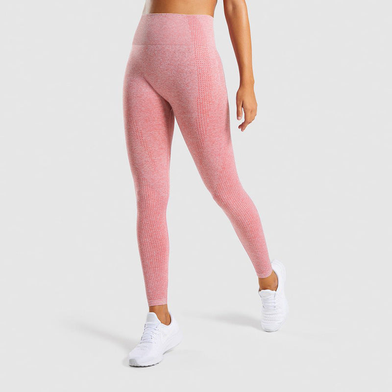 B-READY 
Woman Seamless Jacquard Little Gym Pants Lady