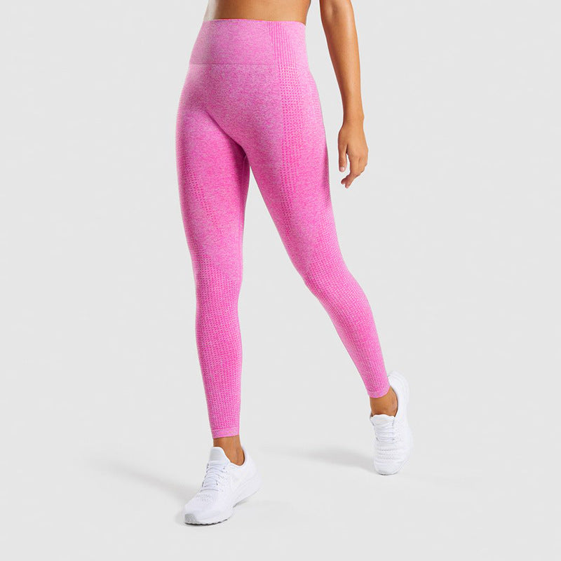 B-READY 
Woman Seamless Jacquard Little Gym Pants Lady