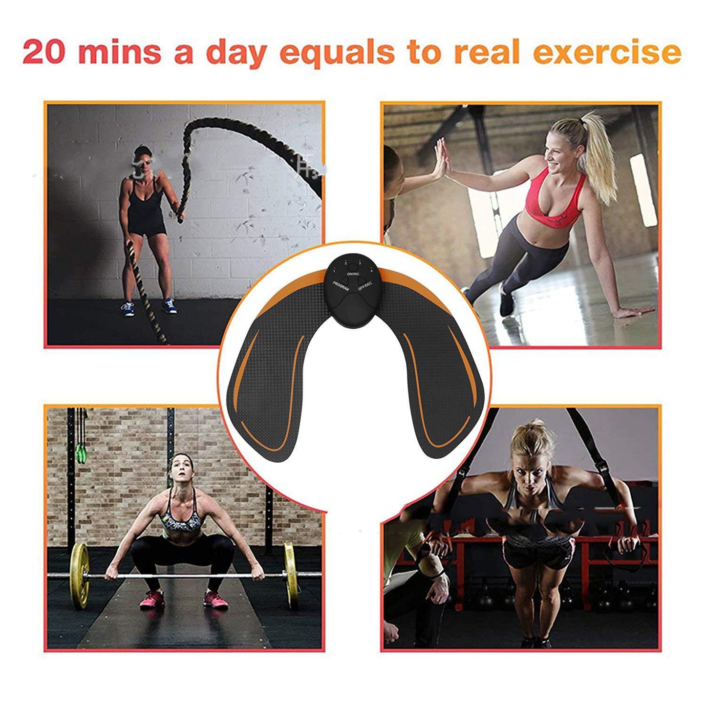 B-READY Fitness Buttocks Lifting Toner Slimming Massager