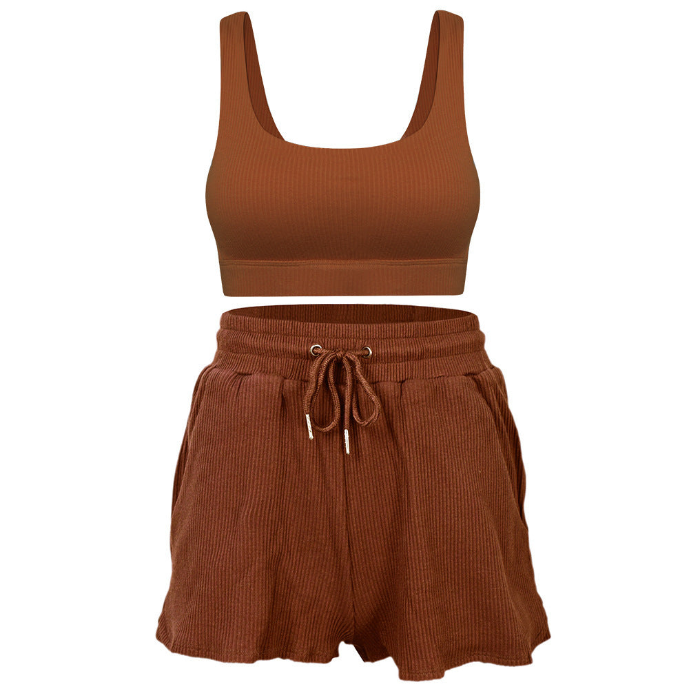 B-READY 
Woman Loose Short Sleeve Gym Yoga Suit