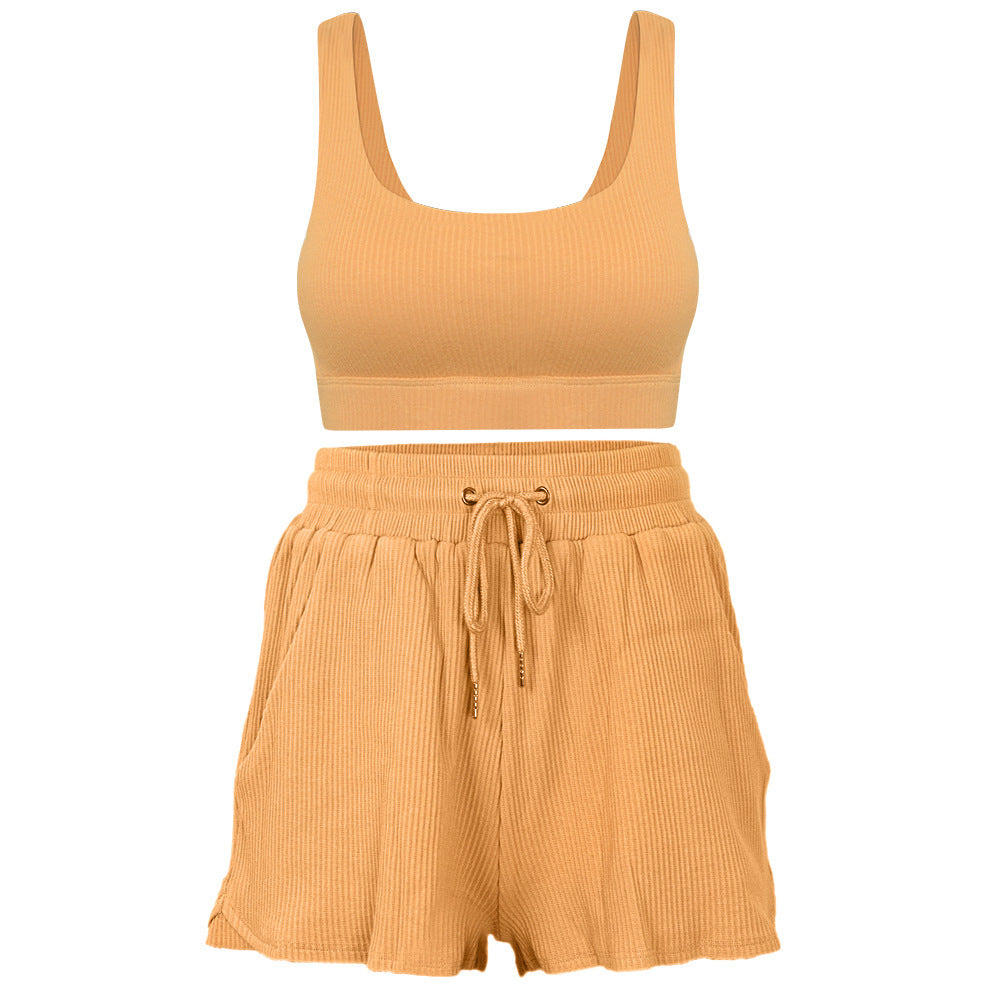 B-READY 
Woman Loose Short Sleeve Gym Yoga Suit