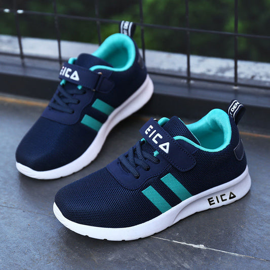 B-READY Kids Fashion Sneakers for Boys Girls Mesh Tennis Shoes Breathable Sports Running Shoes Lightweight Children Casual Walking Shoes