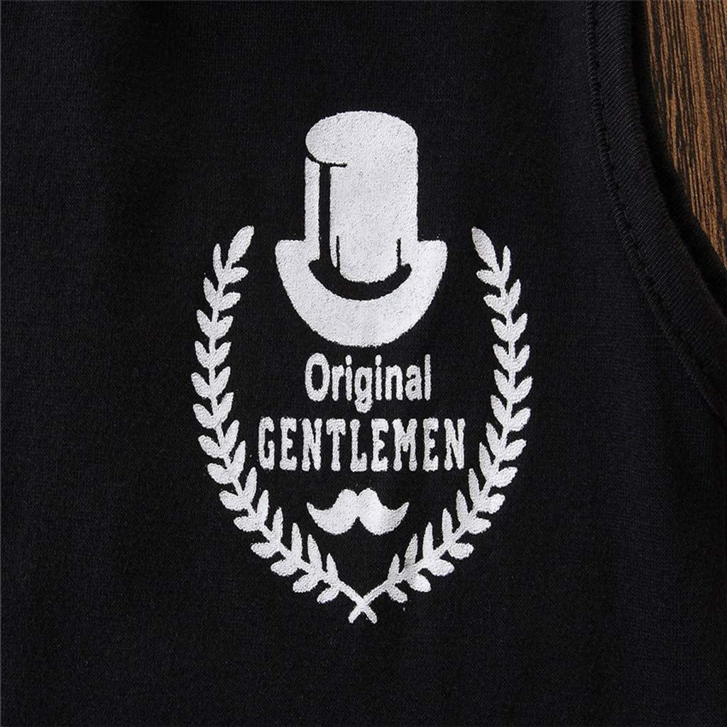 B-READY 2PCS Toddler Kids Baby Boy Sleeveless Hooded Clothes T-shirt Tops Camo Pants Outfits