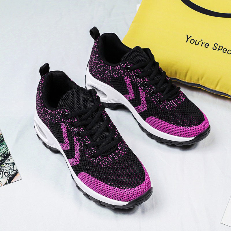 B-READY 
Air Cushion Heightening Shoes Women Breathable Dancing Shoes Outdoor Sports Shoes
