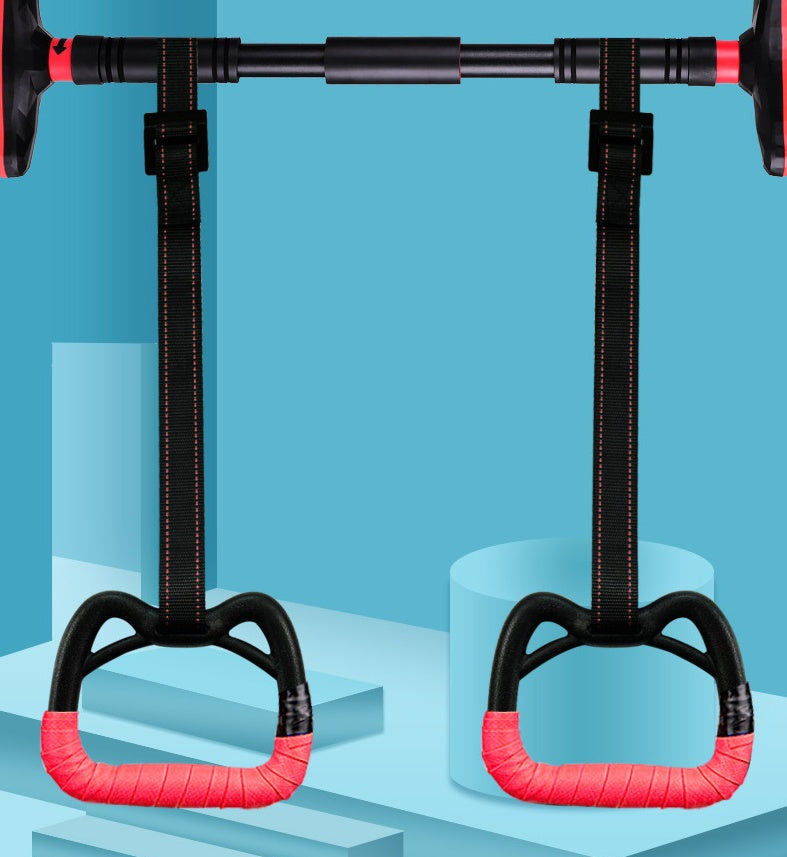 Turnringe, rutschfest, Bär, verstellbar, 200 kg, Übungsringe für Zuhause, Kinder, für Turnhallen, Sportplätze, Familien-Klimmzüge