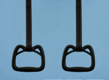 Turnringe, rutschfest, Bär, verstellbar, 200 kg, Übungsringe für Zuhause, Kinder, für Turnhallen, Sportplätze, Familien-Klimmzüge