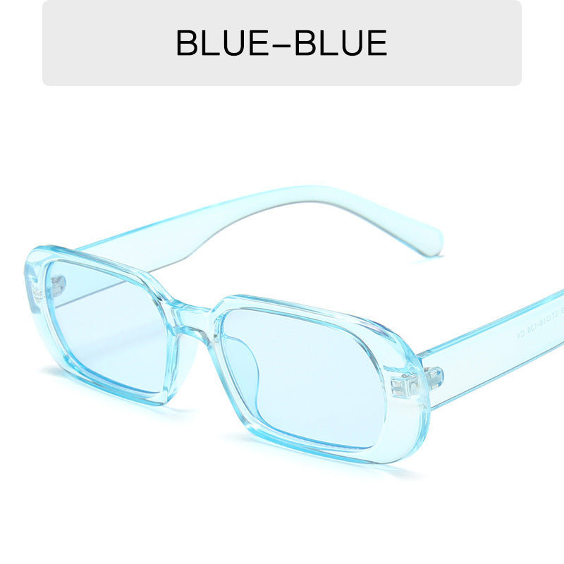 B-READY "26" Retro Small Frame Sunglasses Female Candy Color Colorful Fashion Sunglasses