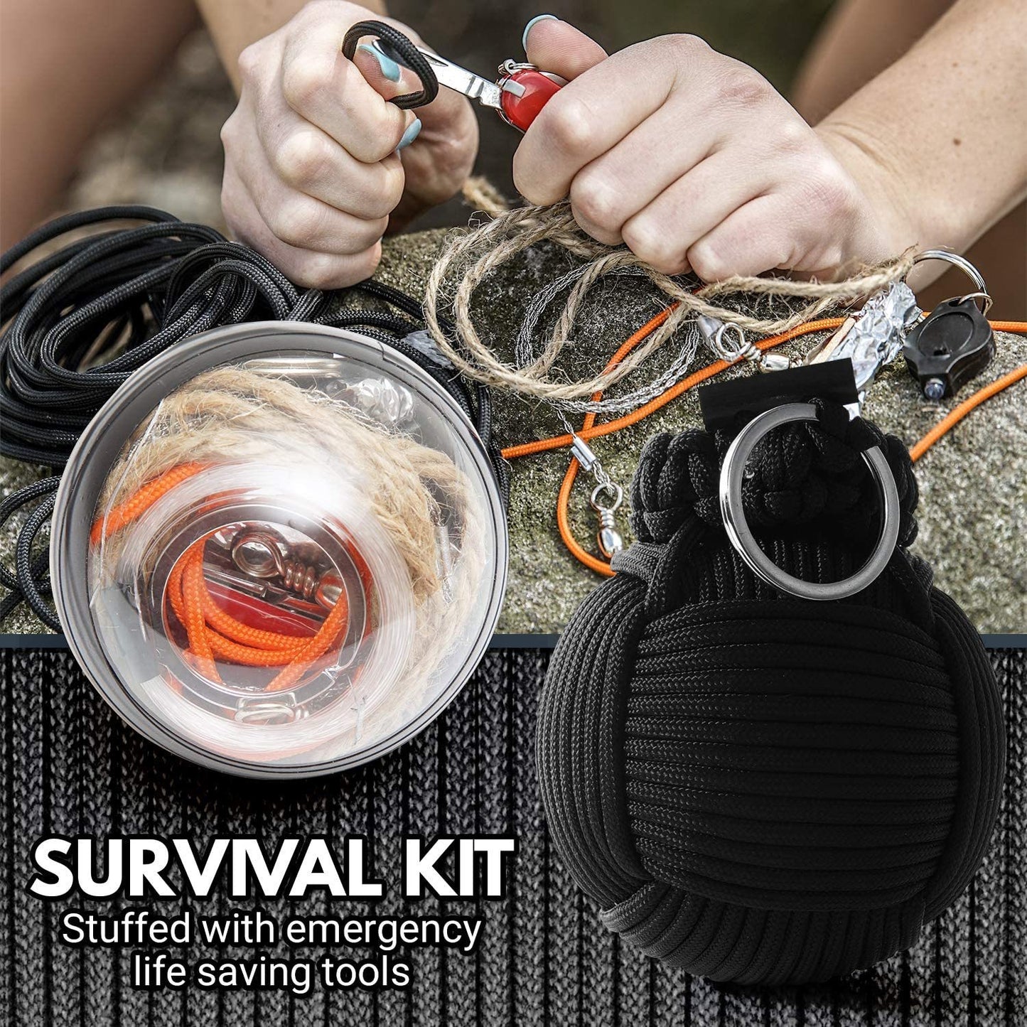 B-READY Outdoor Survival Tool Tactical Pack BOYFRIEND HUSBAND DAD SOS set kit GIFT Idea B-PREPARED 2026