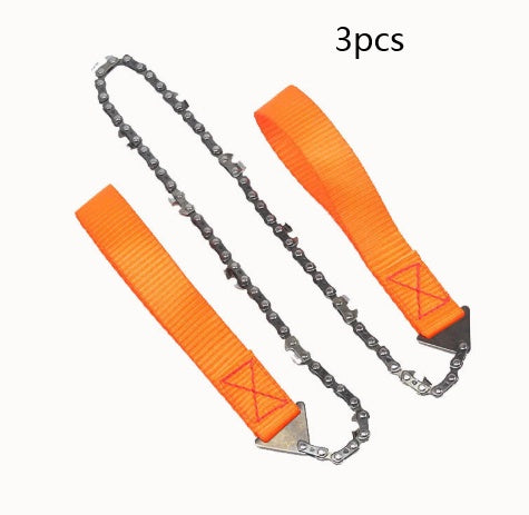B-READY 24 inch portable hand chain saw outdoor survival hand saw garden garden hand saw outdoor wire saw Self Defense Protection B-PREPARED 2026