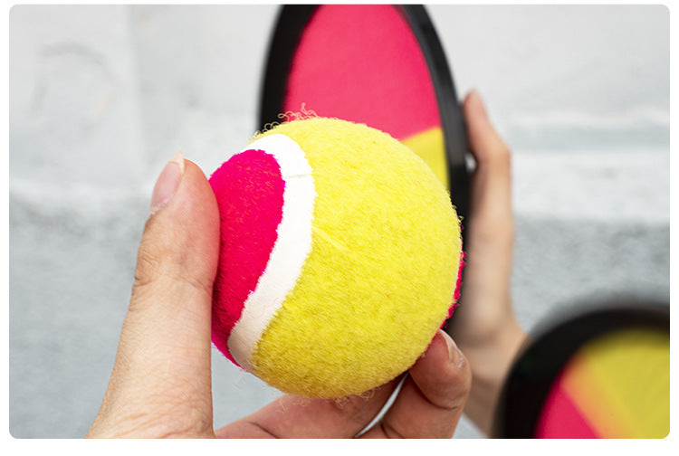 Kinder Saugnapf Klebrige Ball Spielzeug Outdoor Sport Fangen Ball Spiel Set Werfen Und Fangen Eltern-Kind Interaktive Outdoor Spielzeug