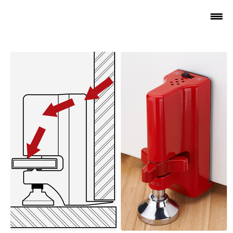 B-READY Door Stopper, Top Door, Hotel Safety, Living Alone, Home Blocking, Door Blocking, Door Blocking, Anti-Theft Alarm, Portable Overseas B-PREPARED 2026