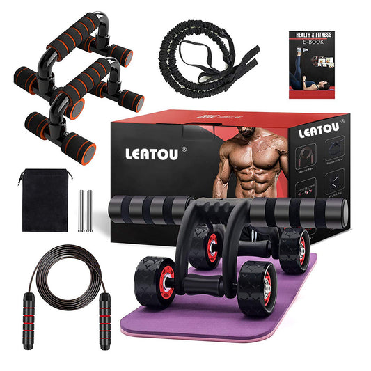 B-READY Gift Box Set Push-Up Bracket Rebound Pull Rope 4 Rounds Birthday Christmas Gift for Boyfriend Husband