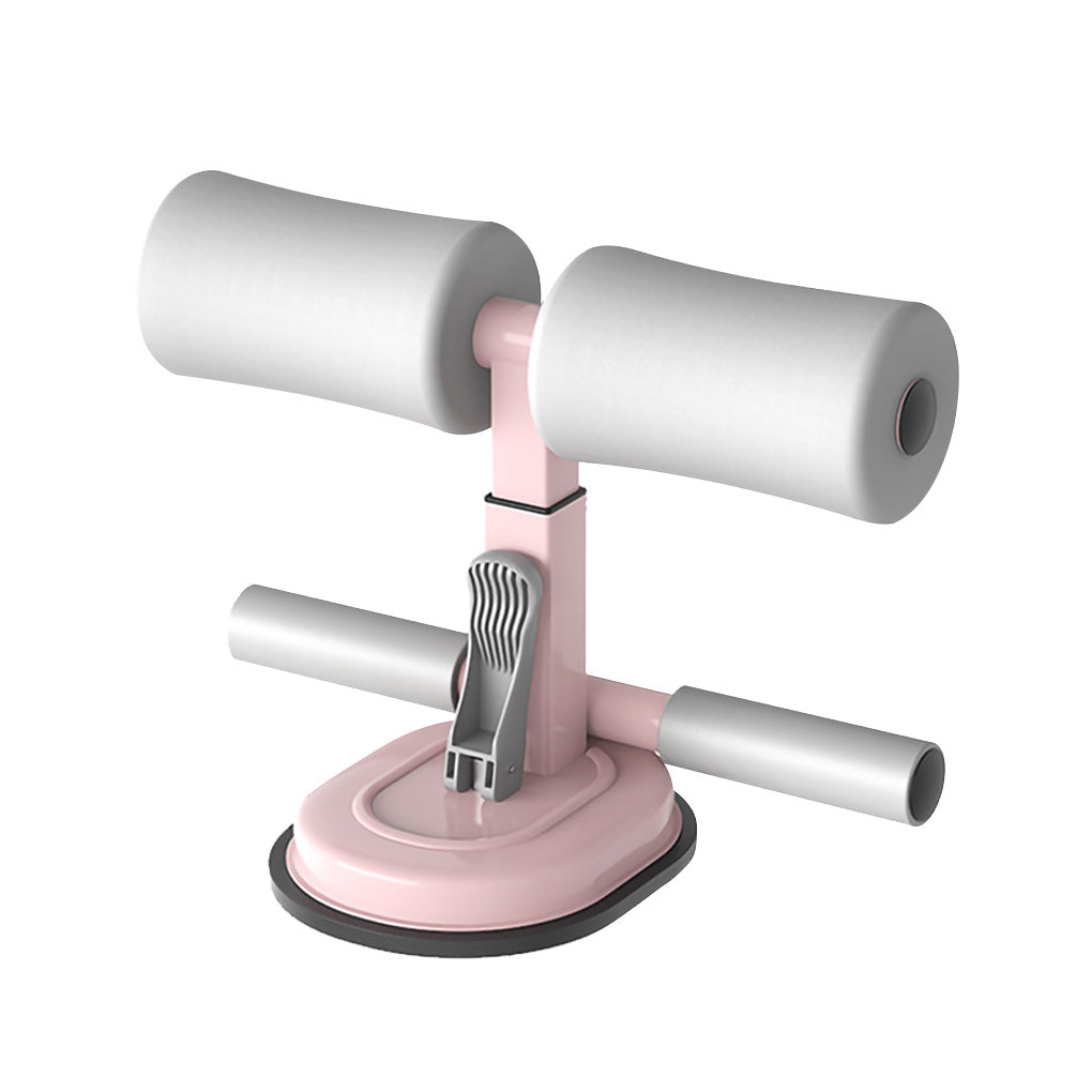 B-READY Couple Adjustable Sit-up Bar Floor Assistant Abdominal Exercise Stand