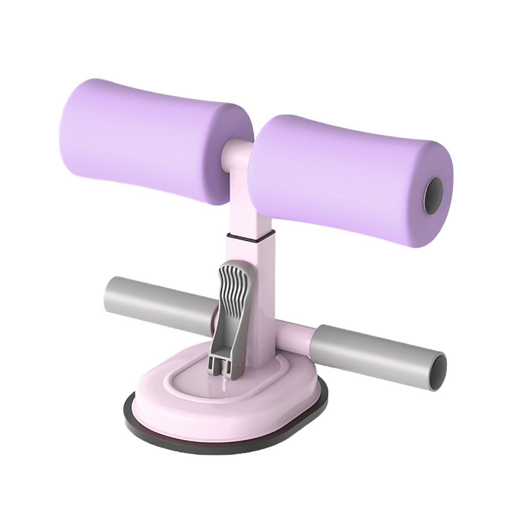 B-READY Couple Adjustable Sit-up Bar Floor Assistant Abdominal Exercise Stand