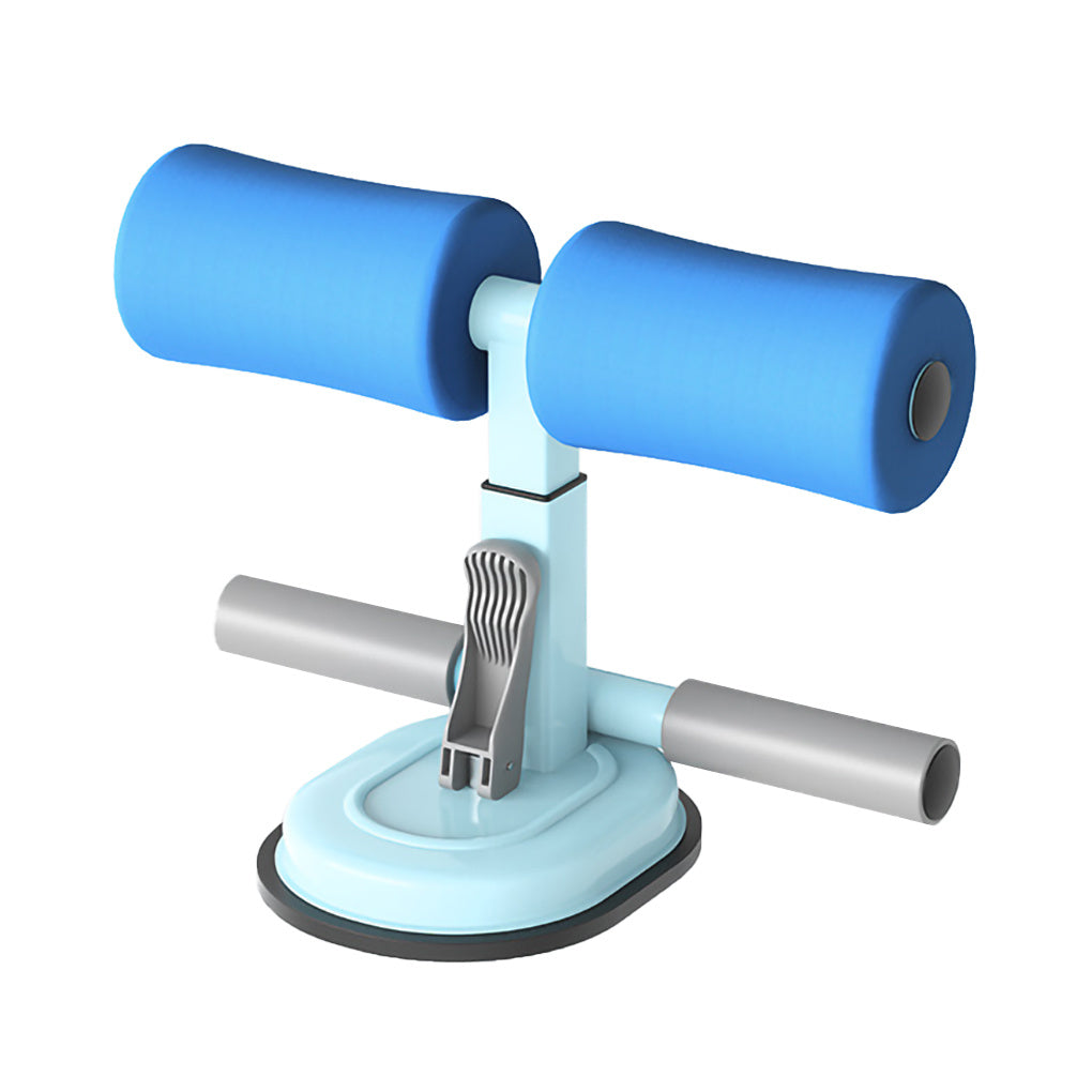 B-READY Couple Adjustable Sit-up Bar Floor Assistant Abdominal Exercise Stand