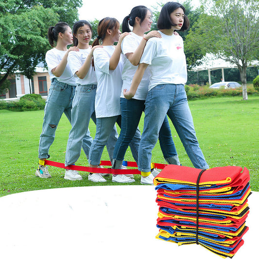 B-READY 4 People Giant Footsteps Children Outdoor Sports Toys Game Training Equipment For Kids Adults Teamwork Games Interactive Toy