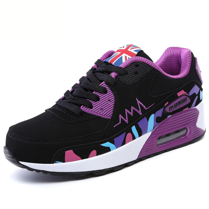 B-READY 
New Women'S Shoes Cushion Shoes Sports Casual Shoes Korean Student Single Shoes Travel Shoes Flat Shoes Women