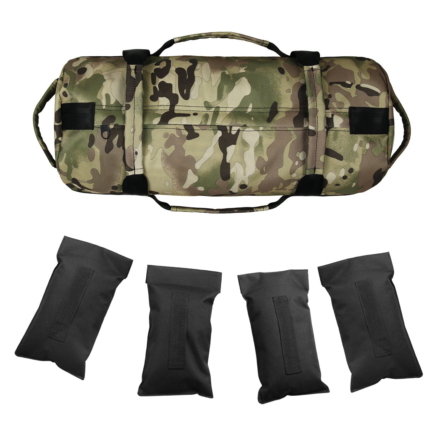 B-READY Military Camouflage Sports Fitness Weightlifting Bag