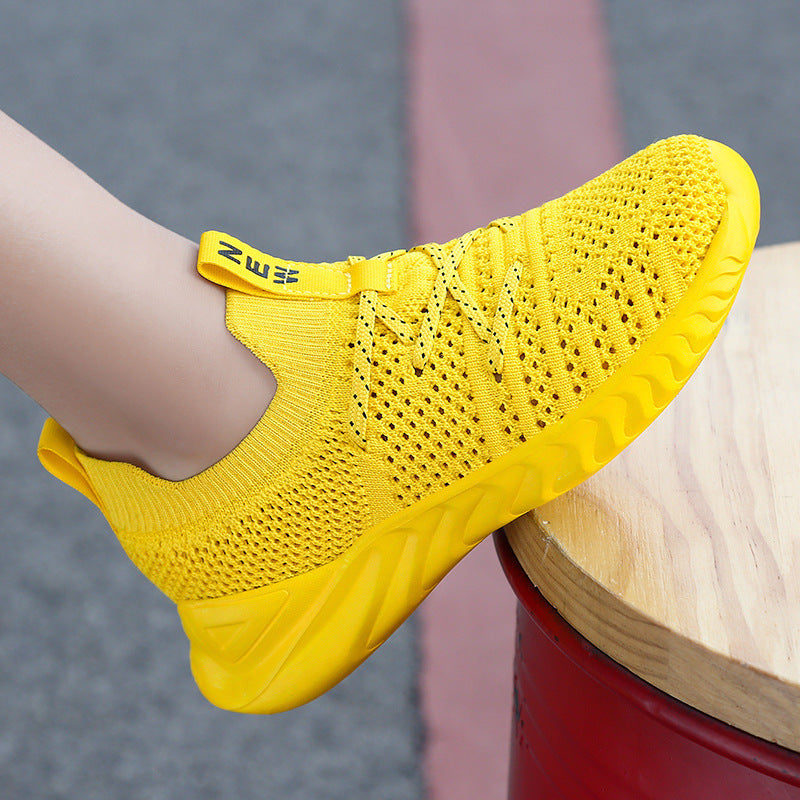 B-READY Mesh, Breathable, Soft-soled, Lightweight Casual Shoes For Older Kids