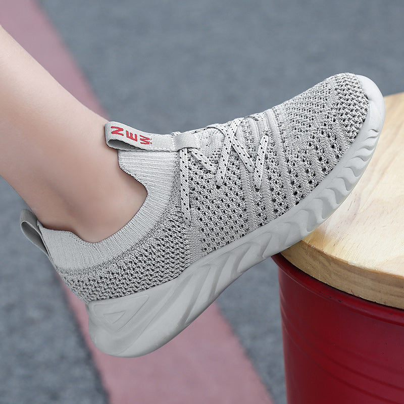 B-READY Mesh, Breathable, Soft-soled, Lightweight Casual Shoes For Older Kids