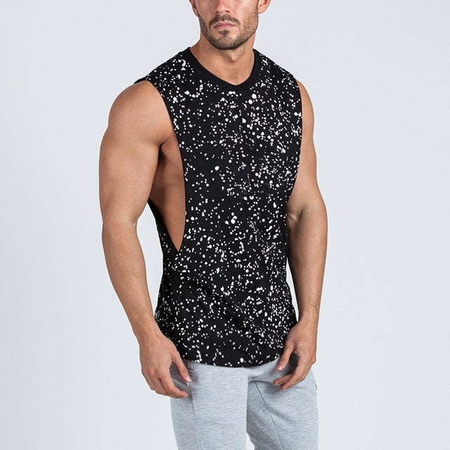 B-READY Brandneues schlichtes Tanktop für Männer, Bodybuilding, Singlet, Fitnessstudios, Strin 2026
