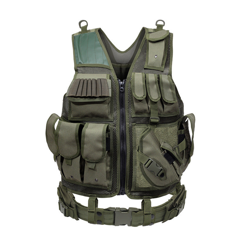 B-READY Equipped with tactical vest and vest stab safe Anti Robbery Military workouts  B-PREPARED