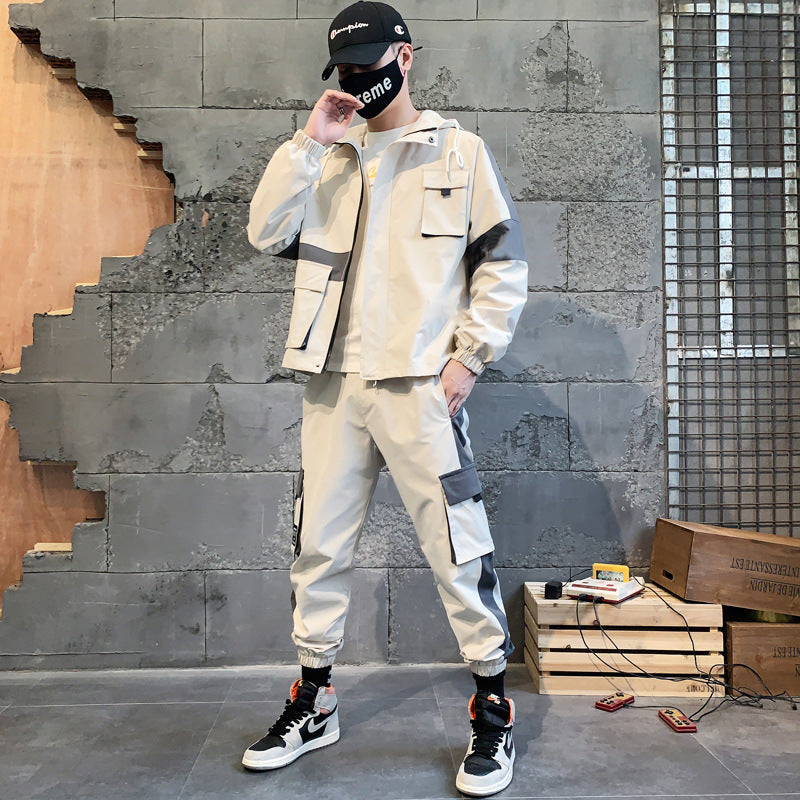 B-READY 
Unisex Fashion Jacket Sportswear Suit