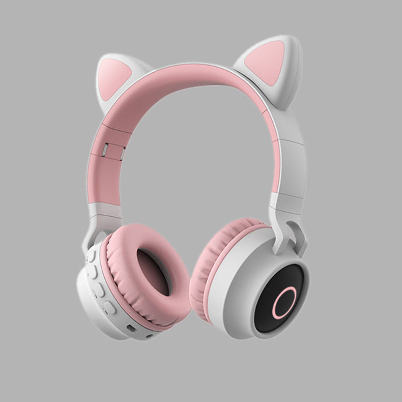 B-READY Kids Girls Noice Cancelation Cute Bluetooth 5.0 Headphone Stereo Wireless Headset
