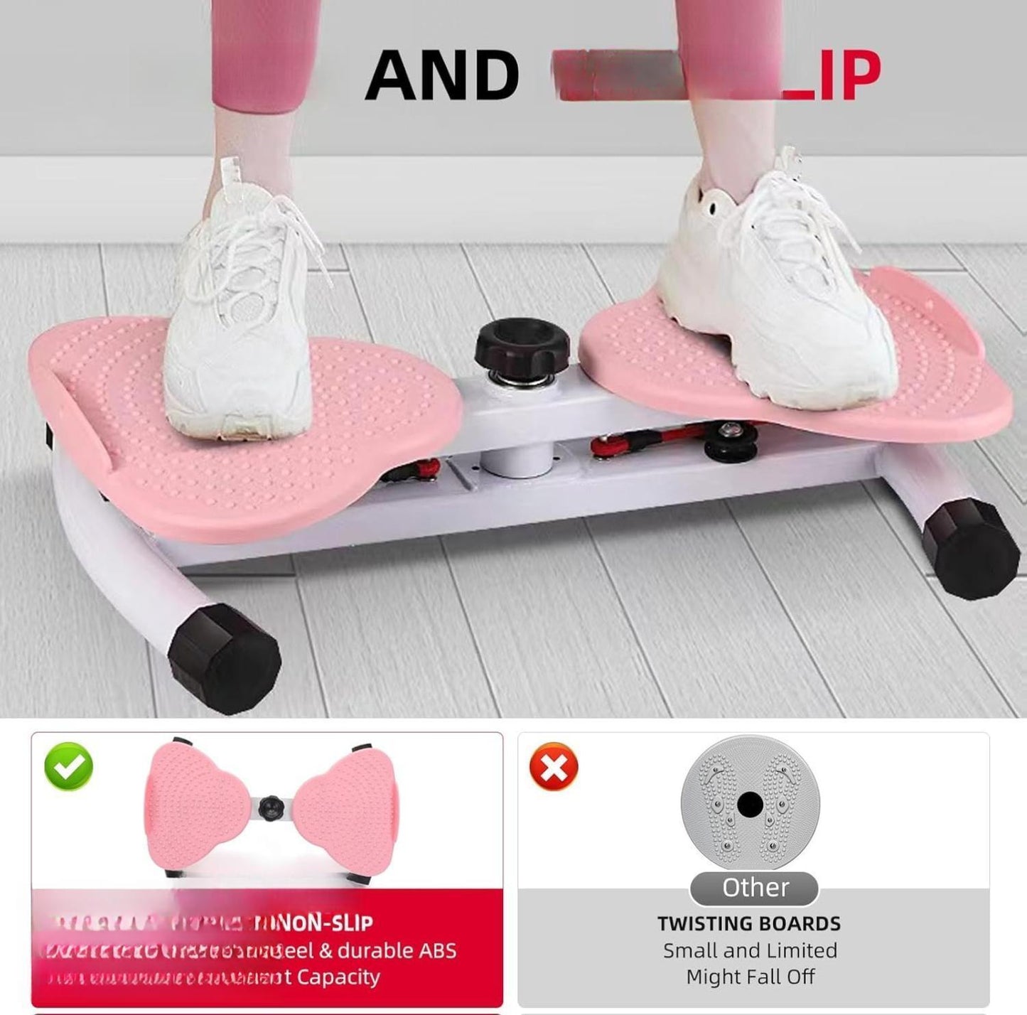 B-READY Waist Twist Plate - Twist Daily To Slim Down Your Waist, Improve Your Posture, Say Goodbye To Belly Fat, And Easily Shape A Perfect Body At Home