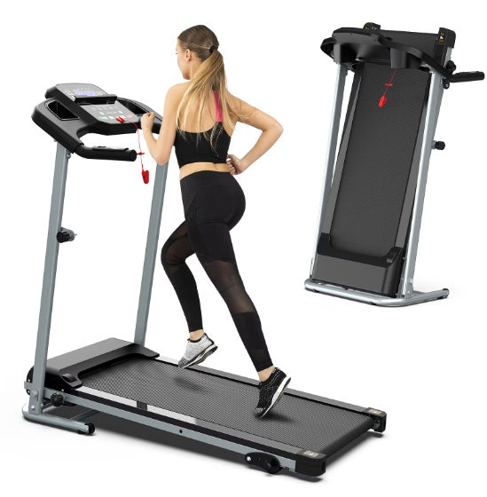 B-READY Folding Treadmill For Home Use Fat loss Trainings Course including 26